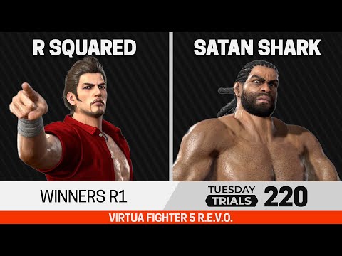 Tuesday Trials 220 VF5 Winners R1 - R Squared (Brad) vs Satan Shark (Jeffry)