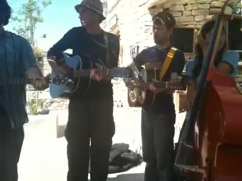 McMercy Family Band on Easter Sunday in Terlingua, Texas