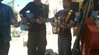 McMercy Family Band on Easter Sunday in Terlingua, Texas