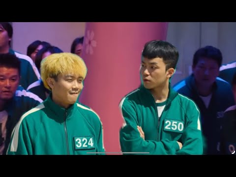 WHAT IF Player 324 and Player 250 (Squid Game Season 1) were in Jump Rope (Squid Game Season 3)