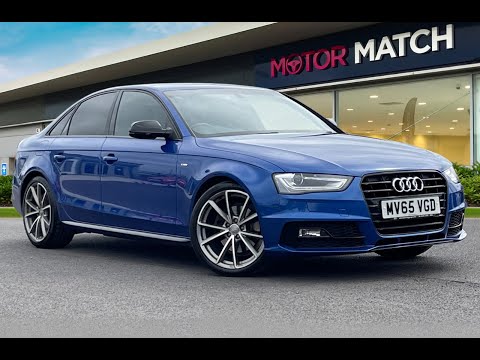 Used 2015 Audi A4 2.0 TDI Black Edition at Chester | Motor Match cars for sale
