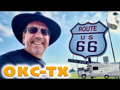 Route 66: Oklahoma City to Texas: Neon, Museums & the Legendary Onion Burger