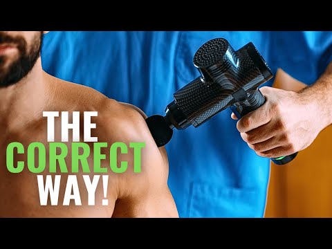 How To Use Massage Gun For Shoulder Pain Relief