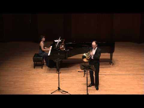 R. Gliere four pieces for horn and piano Op.35