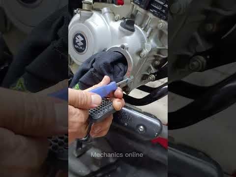 Inserto de rosca helicoil.    #motos #mecanica #mecanicademotos