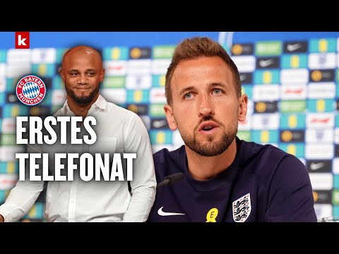 Kane verrät: So lief das erste Telefonat mit Bayern-Trainer Kompany