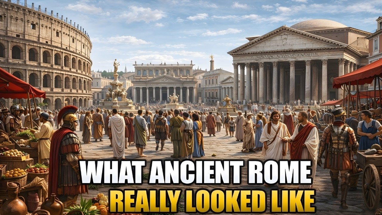 What Ancient Rome Really Looked Like
