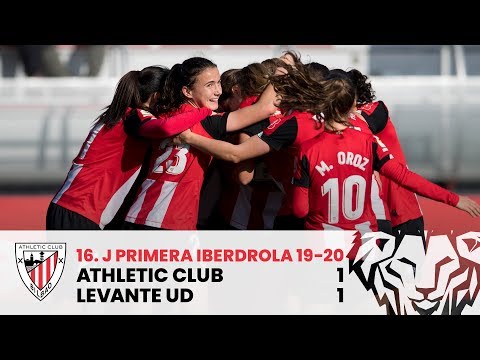⚽ Resumen I J16 Primera Iberdrola I Athletic Club 1-1 Levante UD I Laburpena
