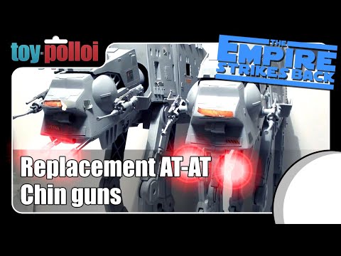 Replacement Vintage Star Wars At-At chin guns - Toy Polloi