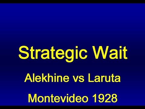 Alekhine vs  Laruta - Montevideo 1928