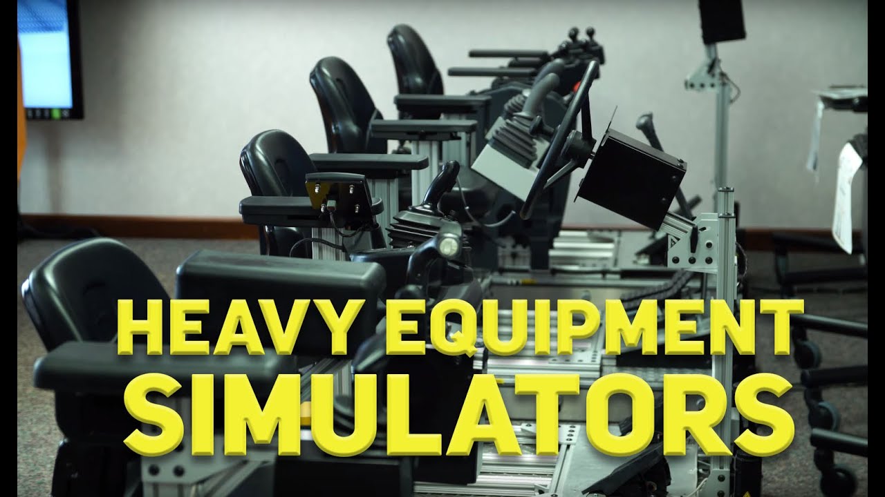 Heavy Equipment simulators at Associated Builders and Contractors of Wisconsin 🚜 🚜 🚜
