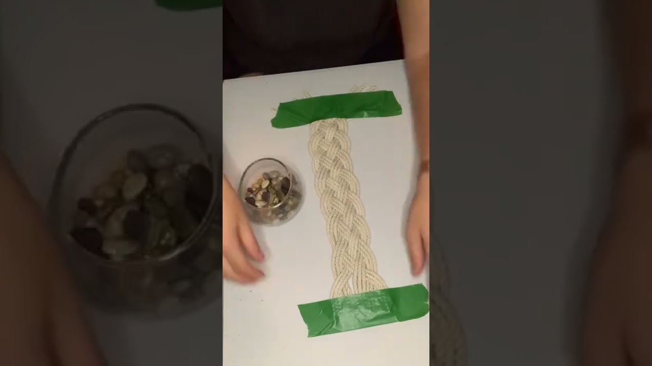 Macrame Decor!! Candle holder/vase!! DIY | Dollarama