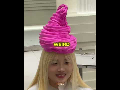 They Made a Foam Mountain on Her Hairs 😰