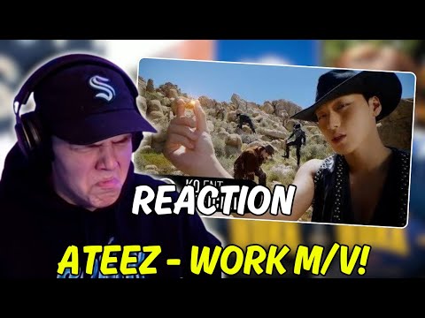 AMERICAN REACTS to ATEEZ(에이티즈) - 'WORK' Official MV!