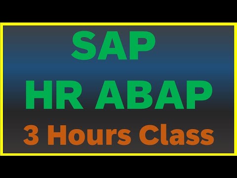 Learn SAP HR ABAP from Scratch: Beginner-Friendly Tutorial