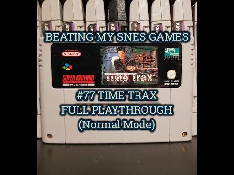 #77 TIME TRAX - FULL PLAYTHROUGH (Normal Mode) - Beating My Snes Games