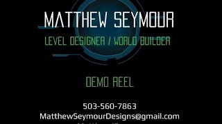 Matthew Seymour Demo Reel