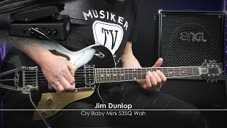 Video thumbnail for Jim Dunlop Cry Baby Mini 535Q Wah - Demo by Musiker TV