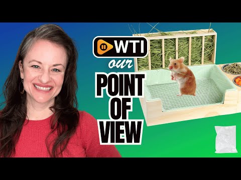 3-in-1 Steel Grids Rabbit Litter Box with Hay Feeder & Waste Collection – Bunny Toilet Training Kit - WTI product video review