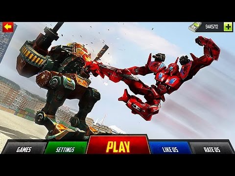 Robot Car War Transform Fight - Android Gameplay