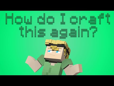 How do I craft this again - Minecraft Animation Parody Remake