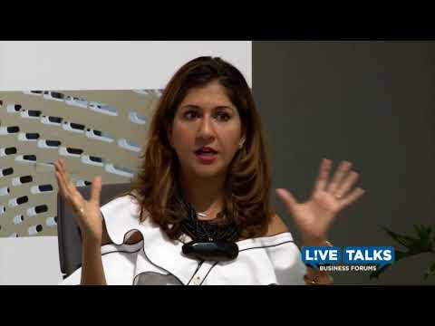 Nilofer Merchant in conversation with Justine Musk at Live Talks Business Forum
