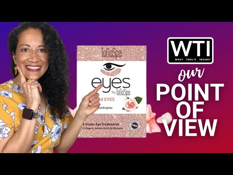 ToGoSpa Rose Gold Eye Gel Mask - WTI product video review