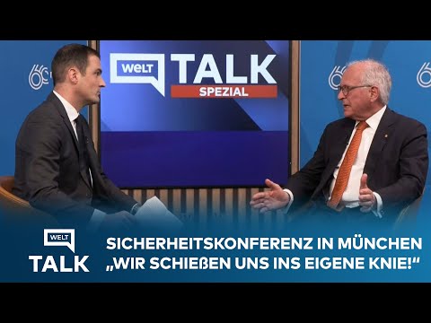 WOLFGANG ISCHINGER: Münchener Sicherheitskonferenz im Schatten des Krieges in Ukraine I TALK SPEZIAL