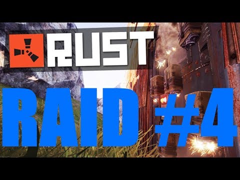 Rust raid #4 - Raiding a cave base