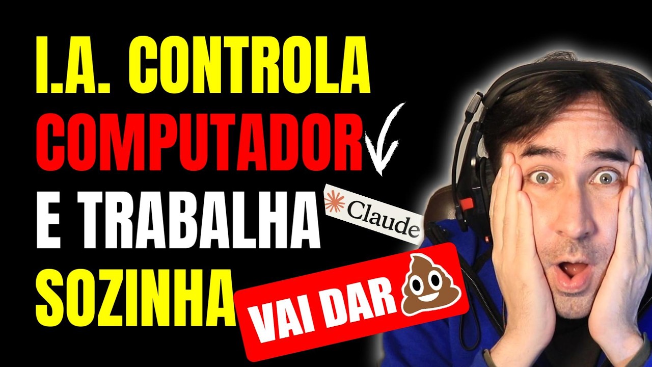 Incrível I.A. Controla Computador e Consegue Trabalhar Para Humanos Só Conversando | Computer Use