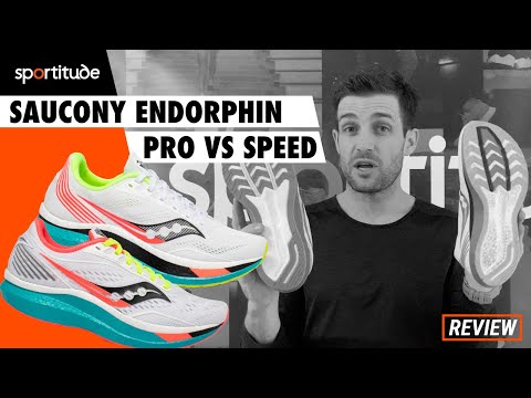 Saucony Endorphin Pro vs Speed Comparison Shoe Review | Sportitude