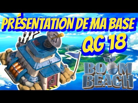 Boom Beach FR - QG 18 Base du Rey et Annonce - HQ layout 1080p HD