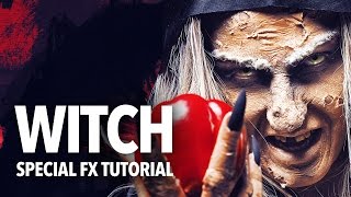 The witch halloween makeup tutorial