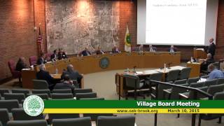 preview picture of video '2015-03-10 Oak Brook Board Meeting'