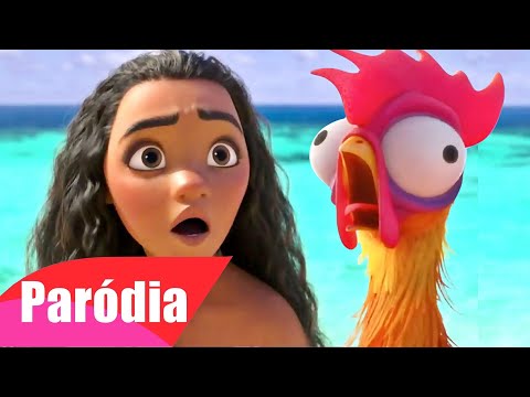 O GALO MALUCO DA MOANA | PARÓDIA