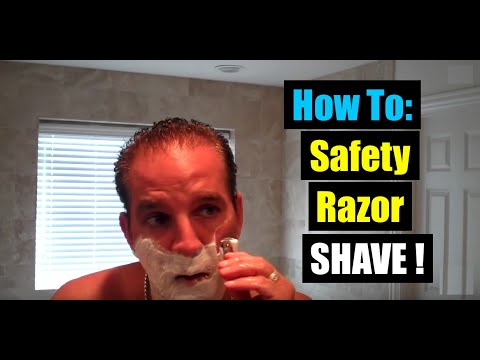 Learn How To Shave with a Safety Razor Merkur 34C Tutorial #shaving #tutorial #razor #mensgrooming