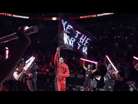 Toronto Raptors 2025-26 NBA Season Opener Intro - Starting Lineup Intro