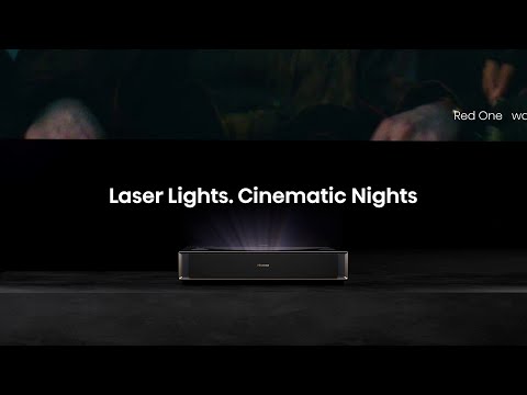 Lazerinis projektorius Hisense PT1 Laser Cinema 4K UHD, 80–150", 2500 ANSI lm, Dolby Vision, Dolby Atmos