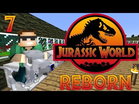 Minecraft: Jurassic World Reborn - Ep. 7 - "Farming and JurassiCraft!"