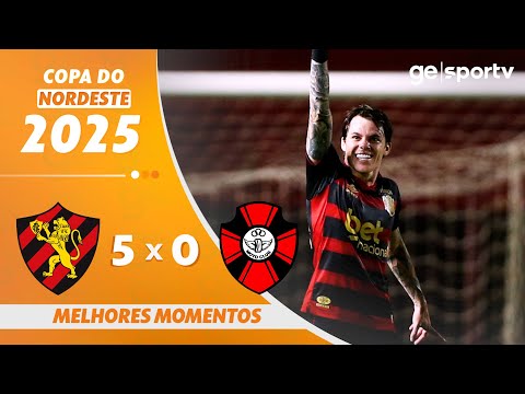 Gols e lances de Sport x Moto Club
