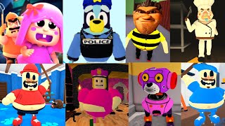 Roblox SPEEDRUN ESCAPE OBBY, Escape Grug Crood's EVIL Mansion Run, BINGO'S PRISON RUN, BABY POLLY