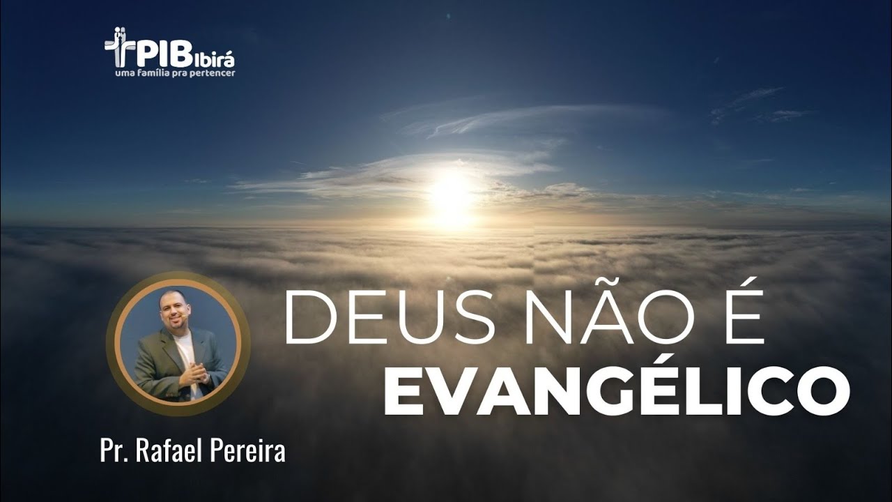 Deus não é evangélico | Pr. Rafael Pereira