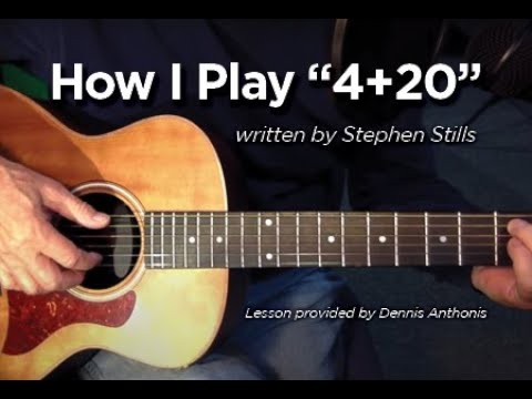 Easier Way To Play Stephen Stills' "4+20."