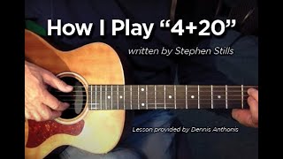 How To Play Stephen Stills&#39; 4+20: Travis Picking to the Rescue