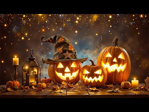 Relaxing Halloween Music - Jack O' Lanterns 🎃 Dark, Spooky Sounds, Autumn, Halloween Ambience
