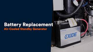 How to Replace the Battery in a Generac Air-Cooled Whole Home Generator
