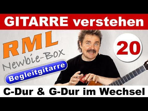 RML Newbie-Box Begleitgitarre 20 - C Dur und G Dur im Wechsel