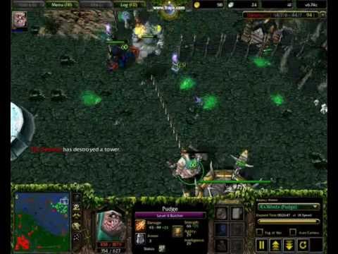 Dota butcher hook + tiny toss