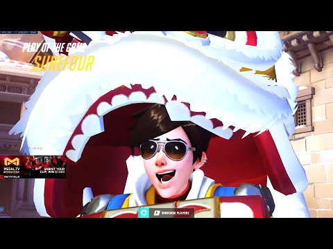 Surefour Nano Tracer - POTG! [ Overwatch Season 30 Top 500 ]
