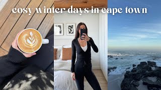 cosy days in my cape town life, winter days, coffee dates, pilates, ocean walks, honest catch up